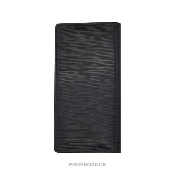 🔴 Louis Vuitton Brazza Long Wallet - Blue Marine Epi - Picture 3 of 9